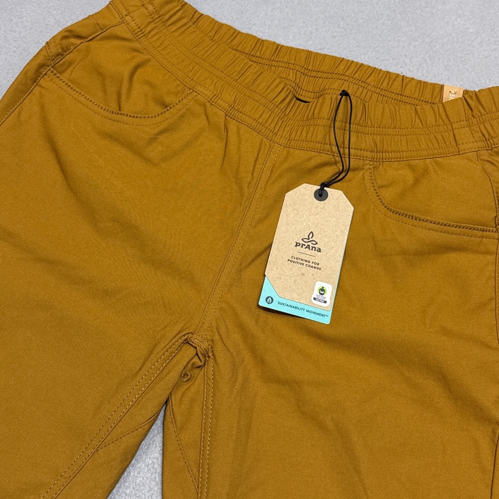 PRANA Halle E-Waist Jogger II Womens 8 Antique Bronze ReZion Hiking Pants NWT